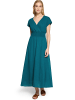 Zero  Maxikleid mit elastischem Bund in Deep Lagoon