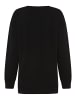 Laura Scott Longsweatshirt in schwarz
