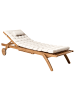 Beliani Auflagen CESANA PREMIUM in Beige - (W) 56 x (H) 5 x (L) 192 cm