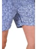 NORMANN Pflegeoverall kurzarm Reissverschluss - 56104 in blau