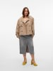Vero Moda Trenchcoat in Silver Mink