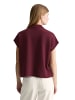 Marc O'Polo DENIM Ärmelloses Poloshirt wide in Merlot Red