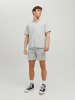 Jack & Jones Chino Shorts Kurze Bermuda Krepp Hose JPSTJEFF in Hellgrau