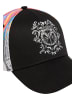 Carlo Colucci Baseball Cap Dengg in Schwarz