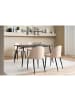 home24 Polsterstuhl Jacklin V (2er-Set) in Beige