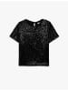KOTON BLUSE SS in Schwarz