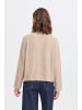 Fransa Strickpullover FRNOAH Loose fit in Desert Taupe Melange