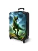 NoBoringSuitCases Suitcase, Koffer, Reisekoffer T-Rex grün blau