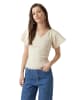 Vero Moda T-Shirt VMGINNY in Beige