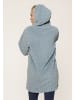 Linga Dore - Fluffy Weste in Arona blue