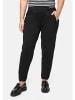 sheego Joggpants in schwarz