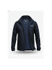 PAULGOS Herren Regenjacke Funktionsjacke in Navi-Blau