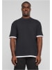 DEF T-Shirt "Visible Layer T-Shirt" in Schwarz