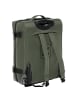 SONS OF ALOHA 2in1 Handgepäckkoffer & Rucksack Backpacker Rucksack mit Rollen 3 in 1 Handgepäck  55 cm in grün