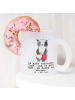 Mr. & Mrs. Panda Tee Tasse Panda Shopping mit Spruch in Transparent