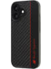 Audi Sport Handyhülle iPhone 16 Stoßabsorbierende Hülle Carbon schwarz