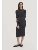 Hessnatur Strick Pullover Regular in schwarz