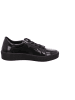 Gabor Sneaker Low in lack schwarz