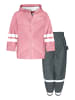 Playshoes Regen-Set Halbhose Basic in rosa