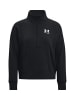 Under Armour Sweatshirt RIVAL FLEECE HZ in Schwarz