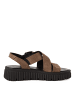 Tamaris Sandale Sandalette in taupe