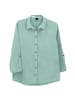 Jack Wolfskin Bluse Emerald Lake Shirt Damen Bluse Wanderhemd Baumwolle in Grün