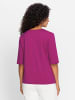 WITT WEIDEN V-Shirt in magenta