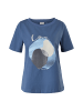 s.Oliver BLACK LABEL T-Shirt kurzarm in Blau