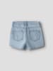 name it Nkfrose High Waist Jeans-Shorts in light blue denim