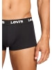 Levi´s Boxershorts LEVIS Men Repeat Logo Trunk 4P in Black