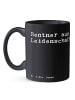 Mr. & Mrs. Panda Tasse Rentner aus Leidenschaft!  mit Spruch in Schwarz