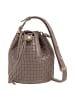 DuDu Filicudi Beuteltasche Leder 14 cm taupe