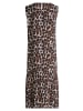 BETTY & CO Stufenkleid im Leo-Look in Brown/Nature