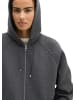 Marc O'Polo Woll-Kapuzen-Cape-Jacke relaxed in Dark Granite Melange