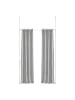 SoBuy Raumteiler in Hellgrau matt - (W) 17 x (H) 199 x (L) 162 cm