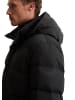 Marc O'Polo Lange Daunenjacke regular in Schwarz