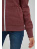 Oxmo Kapuzensweatjacke in rot