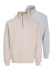 Jack & Jones Sweattroyer Bradley in Hellgrau / beige