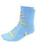 TupTam Kinder Socken Mädchen Jungen Bunt Gemustert 6er Pack in grün/gelb
