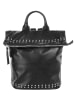 Samantha Look Rucksack echt Leder in schwarz