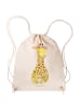 Mr. & Mrs. Panda Beutel Giraffe Blumenkranz ohne Spruch in Creme