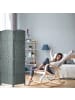 relaxdays Paravent in Grau - (B)120 x (H)170 cm