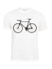 Cotton Prime® T-Shirt Bike - Fahrrad in Weiß