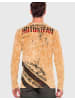 Cipo & Baxx Langarmshirt in CAMEL