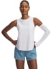 Under Armour Sportshirt "Launch Elite Tanktop" in Weiß