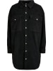 Urban Classics Urban Classics Damen Ladies Long Corduroy Overshirt in black