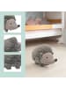 relaxdays Türstopper „Igel“ in Braun - (B)21 x (H)15 x (T)34 cm