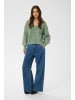 Kaffe Strickpullover KAlianne Loose fit in Sea Spray Melange