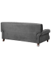 Beliani 7-tlg 2-Sitzer Sofa EIKE in Grau/Braun