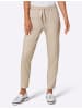 creation L Leinen-Viskose-Hose in beige